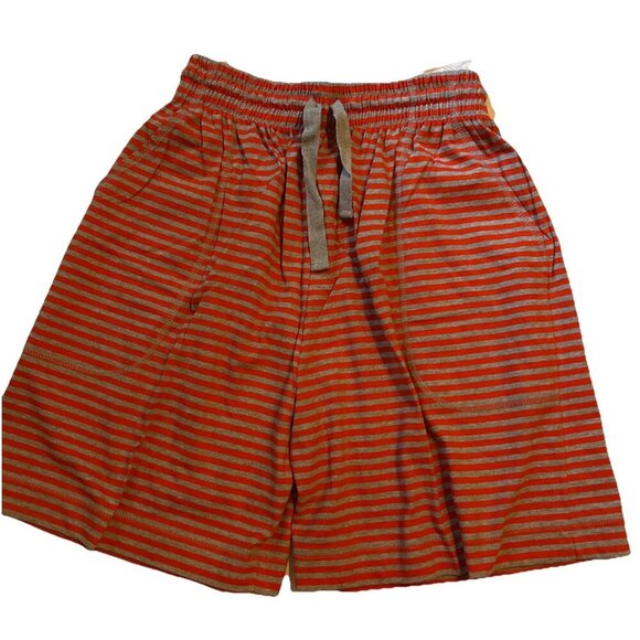 Lizwear Stripe It Rich Orange Short Set Size Large NOS - Picture 7 of 11